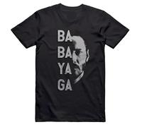 M-Italy T-Shirt Uomo & Bambino - Baba Yaga - Maglietta Maglia Tshirt Super vestibilità Top qualità (IT, Testo, XXL, Regular, Regular, Nera)