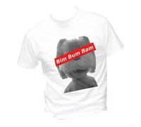 M-Italy T-Shirt Uomo & Bambino - bim Bum Bam Televisione Anni 90 - Maglietta Maglia Tshirt Super vestibilità Top qualità (IT, Testo, M, Regular, Regular, Bianca)