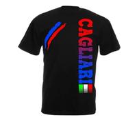 M-Italy T-Shirt Uomo & Bambino - Città di Cagliari - Maglietta Maglia Tshirt Super vestibilità Top qualità (IT, Testo, M, Regular, Regular, Verde)