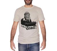 M-Italy T-Shirt Uomo & Bambino - Jessica Who Is Dead - Maglietta Maglia Tshirt Super vestibilità Top qualità (IT, Testo, XL, Regular, Regular, Grigia)