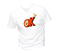 M-Italy T-Shirt Uomo & Bambino - Ok Il Prezzo E Giusto - Maglietta Maglia Tshirt Super vestibilità Top qualità (IT, Testo, XXL, Regular, Regular, Bianca)