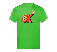M-Italy T-Shirt Uomo & Bambino - Ok Il Prezzo E Giusto - Maglietta Maglia Tshirt Super vestibilità Top qualità (IT, Testo, XL, Regular, Regular, Verde)