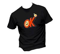 M-Italy T-Shirt Uomo & Bambino - Ok Il Prezzo E Giusto - Maglietta Maglia Tshirt Super vestibilità Top qualità (IT, Testo, L, Regular, Regular, Nera)