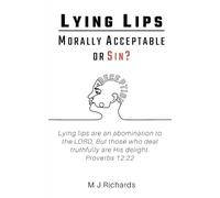 M J Richards Lying Lips (Tascabile) Commandment