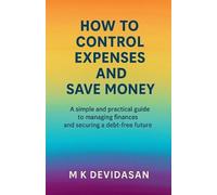 M K Devidasan Ht Control Expenses & Save Mon BOOK NUOVO