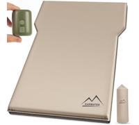 M KARMATER Materasso ad aria per SUV per auto da campeggio con pompa ad aria, materasso extra spesso in memory foam, piattaforma autogonfiante per veicoli, materasso ad aria SUV e materasso da