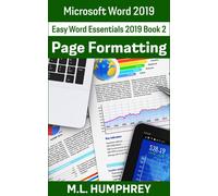 M L Humphrey Word 2019 Page Formatting (Tascabile) Easy Word Essentials 2019