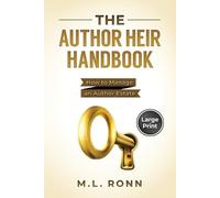 M L Ronn The Author Heir Handbook (Tascabile) Author Level Up