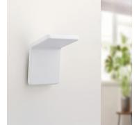 M Ledme - Applique da parete per interni a LED Double White da 10W, faretto LED per interni a luce calda 3000K, angolo di illuminazione di 90°, applique da parete bianca decorativa 800 m.