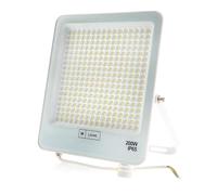 M Ledme - Faretto proiettore LED Napoli Plus bianco 200W, protezione IP65, dimmerabile da luce fredda a luce calda 2700K-6500K, illuminazione per esterni, per l'uso in giardini, patii, magazzini, ecc.