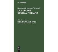 M Lodovico Ario Poeti, Volume 2: Orlando Furioso Ed I Cinque (Copertina rigida)