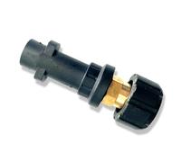 M&M Smartek Adattatore a baionetta per accessori Kärcher M22, raccordo filettato come Kranzle e altri - nero, impermeabile, plastica, adattatore