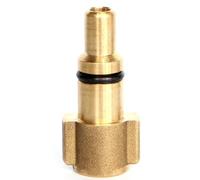 M&M SMARTEK Adattatore a Baionetta per Lavor Parkside Idropulitrice, 1/4", 14 mm, Ottone