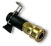 M&M Smartek Adattatore B compatibile con idropulitrice Bosch EasyAquatak universale Aquatak AQT serie 1/4 pollici attacco rapido in ottone Quick Connect fino a 160 bar non originale