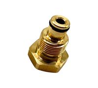 M&M Smartek Adattatore K-Lock TR20 AG a 1/4 pollici IG Ottone - 400 bar & 150°C - Adattatore filettato per Kärcher Easy!Lock - Rondella ad alta pressione Accessori Connettore per spazzatrice sporca