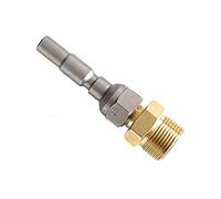 M&M SMARTEK Adattatore per Idropulitrici Kränzle, Compatibile con Kränzle Family Pistole Light Line D10 e Accessori Standard, Bocchino in St 6,3, Raccordo di Collegamento M22 x 1,5 AG, Oro, 1 Pezzo
