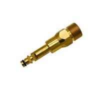 M&M Smartek - Adattatore Quick Click ad attacco rapido per tubi ad alta pressione, con filettatura M22 x 1,5 IG, per Kärcher, Kränzle, ecc., 8 cm di lunghezza