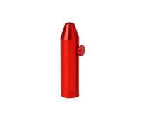 M&M Smartek Dosatore Porzionatore sniff Snuff Bottle Sniffer Spender Dispenser Metallo Versione 2.0 (Rosso)