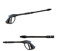 M&M Smartek - Pistola e lancia ad alta pressione professionale Hobby/Vario o Turbo M22 IG/AG 2 pezzi per Kärcher Kränzle Kranzle HD & HDS (pistola e lancia Turbo)