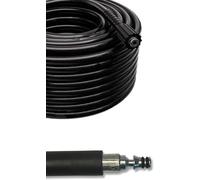 M&M Smartek Tubo flessibile per idropulitrice, M22 x 1,5 mm, attacco con nipplo da 15 mm, 160 bar, semplice avvitamento a mano, antipiega, per Parkside e altro ancora (70 metri)