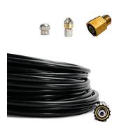 M&M Smartek tubo sturatubi 12 m Easy Lock per Kärcher, ugello rotante