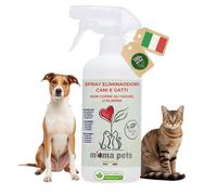 M' MA PETS - Spray Elimina Odori Naturale per Cani e Gatti, Made in Italy - Deodorante Sicuro per Animali, Persone, Tessuti, Ambienti e Superfici - Azione Rapida e Profumazione Floreale - No Alcool