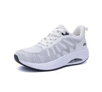 M MAGPER Scarpe da ginnastica per fascite plantare, da donna, con supporto per arco plantare, per alleviare il dolore ai piedi, Un Whitegrey, 39.5 EU