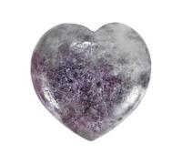 M METERXITY 1-Pack 1.18 in Pietre di Giada della Preoccupazione Viola | Cristalli dell'Ansia, Protezione nonché Energia Rasserenante, Meditazione per Mamme e Donne, Regali San Valentino