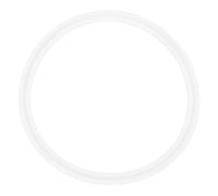 M METERXITY 1-Pack Guarnizione A O-Ring In Silicone 125 Mm/4.9 Pollici Guarnizione A O-Ring Tri-clover Per Tubazioni Sanitarie Con Diametro Esterno 145 Mm/5.7 Pollici Per Saldatura.