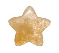 M METERXITY 1-Pack Pietre della Preoccupazione, 0.79 pollici, Giallo | Giada, Cristalli per Ansia, per Protezione nonché Energia Calmante, Meditazione per Mamme e Donne, a Stella
