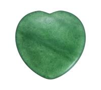 M METERXITY 1-Pack Pietre della Preoccupazione 1.57 Pollici Turchese | Giada, Rocce a Forma di Cuore, Ansia, Protezione, Energia Calmante, Meditazione per Mamme e Donne, Favori per San Valentino