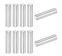 M METERXITY 10-Pack Perni Cilindrici 8 X 35 Mm, 316 Acciaio Inossidabile Perni Di Supporto Elementi Di Fissaggio Per Dispositivi, Perni Di Supporto Per Scaffalature Cilindriche [Tono Argento]