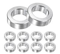 M METERXITY 10 Pcs Distanziali In Alluminio M10 10.2mm ID x 16mm OD x 5mm l