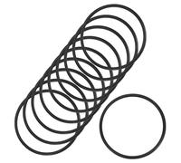 M METERXITY 10 Pezzi Guarnizioni O-Ring In Gomma Nitrile, 39mm Diametro Interno, 43mm Diametro Esterno, 2mm Spessore, Guarnizione Di Tenuta Metrica Per Collegamenti