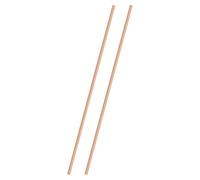 M METERXITY 2-Pack Asta Tonda In Rame 4mm Diametro 9.84 Pollici Lunghezza T2 Stock Asta Solida Barra Tornio Per Artigianato Metallico DIY/Giardino/Industria/Decorazione Tubo Rame Puro