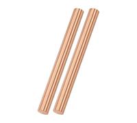 M METERXITY 2-Pz Asta Rotonda in Rame da 10mm Dia. Lunghezza 100mm Solida