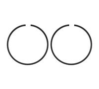 M METERXITY 2-Pz Fasce Elastiche per Pistone da 43mm x 1.2mm Fasce Elastiche Standard per Motoseghe Elettriche, Parti di Ricambio [Nero]