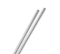 M METERXITY 2-Pz Tubo Acciaio Inossidabile 304 250mm, 5mm OD 1mm Spessore Parete Tubazione Acciaio Inossidabile Senza Saldatura per Costruzione, Tubo Dritto Metallo [5x0.04x10In]