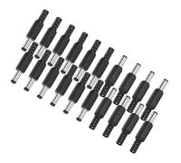 M METERXITY 20-Pack Connettori Maschio DC, 5.5x2.1mm Connettore A Baretto con Anima in Rame Puro per Alimentatori Laptop/Telecamere di Sicurezza CCTV/Illuminazione Connettore Alimentatore