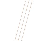 M METERXITY 3-Pack Asta Tonda In Rame Diametro 1.5mm Lunghezza 9.84 Pollici T2 Stock Asta Solida Barra Tornio Per Artigianato Metallico DIY/Giardino/Industria/Decorazione Tubo Rame Puro