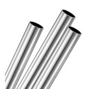 M METERXITY 3-Pack Tubo In Acciaio Inox 316 300mm, 12mm Diametro Esterno 1mm Spessore Parete Tubo In Acciaio Inox Senza Saldatura Per Costruzioni/Meccanica/Fai Da Te [0.47x0.04x11.8IN]