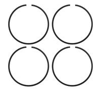 M METERXITY 4-Pack Anello Di Pistone Set 39mm x 1.2mm Standard Anello Di Pistone Anelli Di Pistone Seghetto Elettrica Sostituzione Per Parti Di Ricambio Per Motoseghetto [Nero]