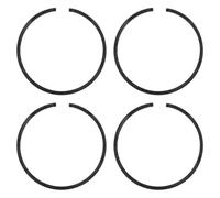 M METERXITY 4-Pack Set Di Anelli Per Pistone 32mm x 1.5mm Anello Per Pistone Standard Anelli Per Pistone Seghetto Elettrica Ricambi Per Sostituzione Per Motoseghetto [Nero]