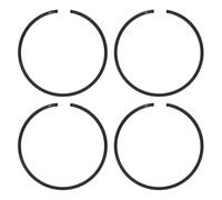 M METERXITY 4-Pack Set Di Anelli Per Pistone 38mm x 1.2mm Anello Per Pistone Standard Anelli Per Pistone Seghetto Elettrica Ricambi Per Parti Di Sostituzione Per Motoseghetto [Nero]
