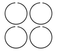 M METERXITY 4-Pack Set Di Anelli Per Pistone 50mm X 1.2mm Anello Per Pistone Standard Anelli Per Pistone Seghetto Elettrica Ricambi Per Motoseghetto Parti Di Ricambio [Nero]