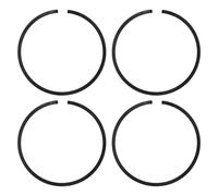 M METERXITY 4-Pack Set Di Anelli Per Pistone 56mm x 1.5mm Anello Per Pistone Standard Anelli Per Pistone Seghetto Elettrica Ricambi Per Catene Sostituti Per Parti Di Ricambio [Nero]