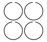 M METERXITY 4-Pack Set Di Fasce Elastiche 44mm x 1.2mm Fasce Elastiche Standard Fasce Elastiche Per Seghetto Elettrica Ricambi Per Motoseghetto Parti Di Ricambio [Nero]