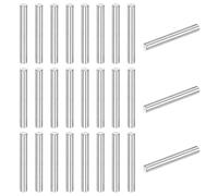 M METERXITY 50-Pack Perno Cilindrico 2.5 X 20mm, 304 Acciaio Inox Perno Di Supporto Elementi Di Fissaggio Per Dispositivi, Perno Di Supporto Per Scaffalature Cilindriche [Tono Argento]