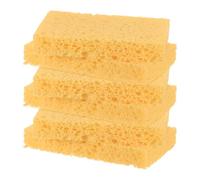 M METERXITY 6 Pcs Spugne Da Cucina, Spugna Ecologica In Cellulosa Compatta Non Graffiante Per Cucina/Casa/Bagno, Scovolo Per Piatti Per Pulizie Difficili [Beige]