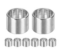 M METERXITY 8PCS M8 304 Acciaio Inossidabile Distanziali 8mm ID x 10mm OD x 8mm l Supporto Metallico Vite Boccola Finitura Liscia Distanziale Rotondo 304 Acciaio Inossidabile